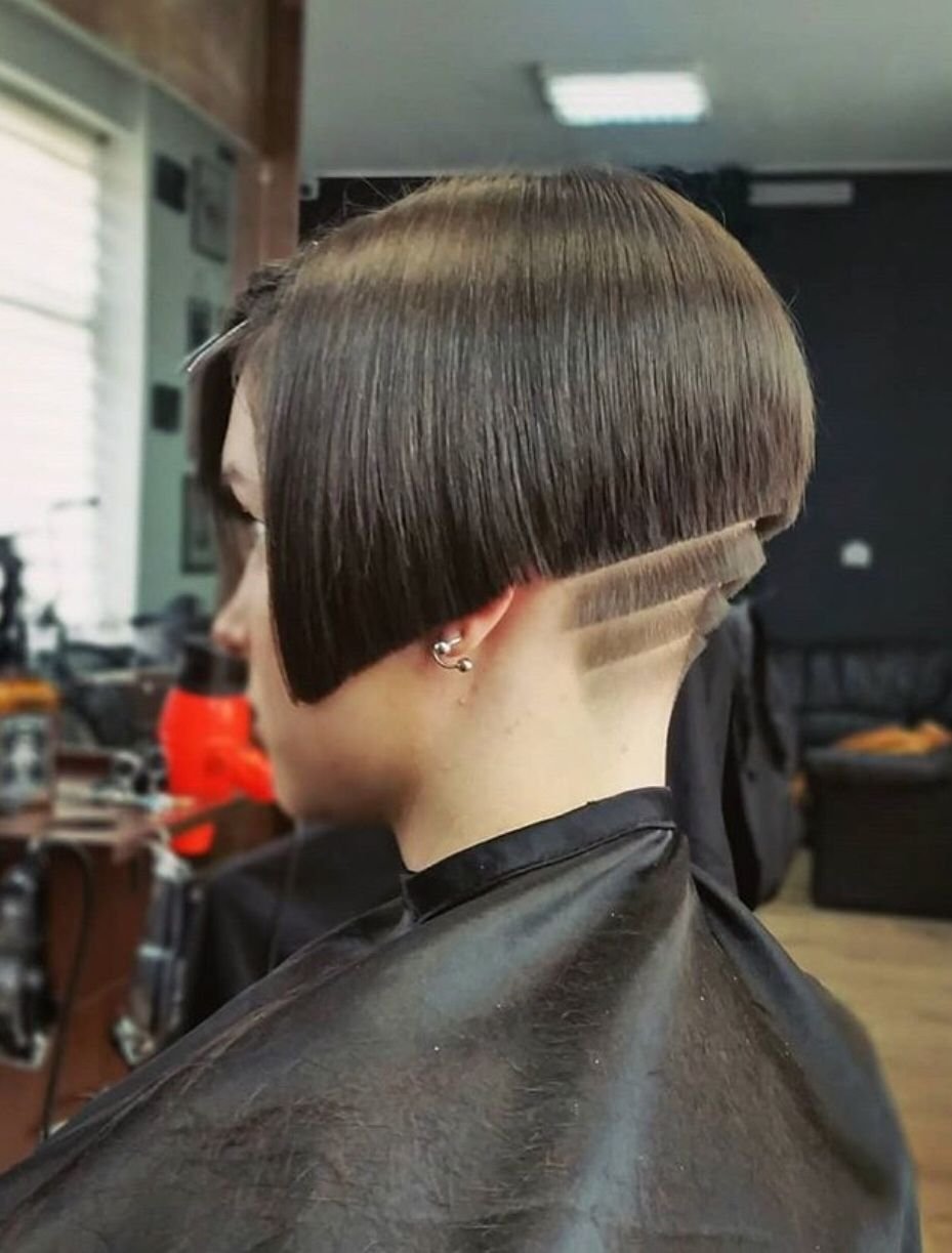 Nape Shave Bob