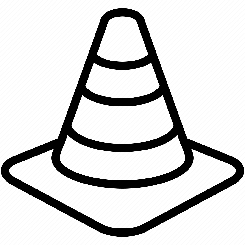 Конус из картона а4