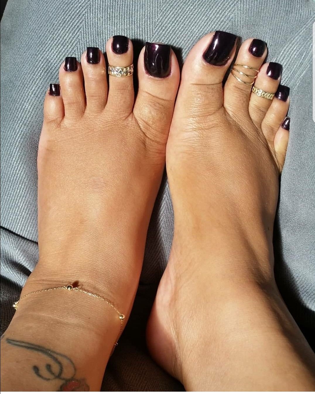 Длинный педикюр