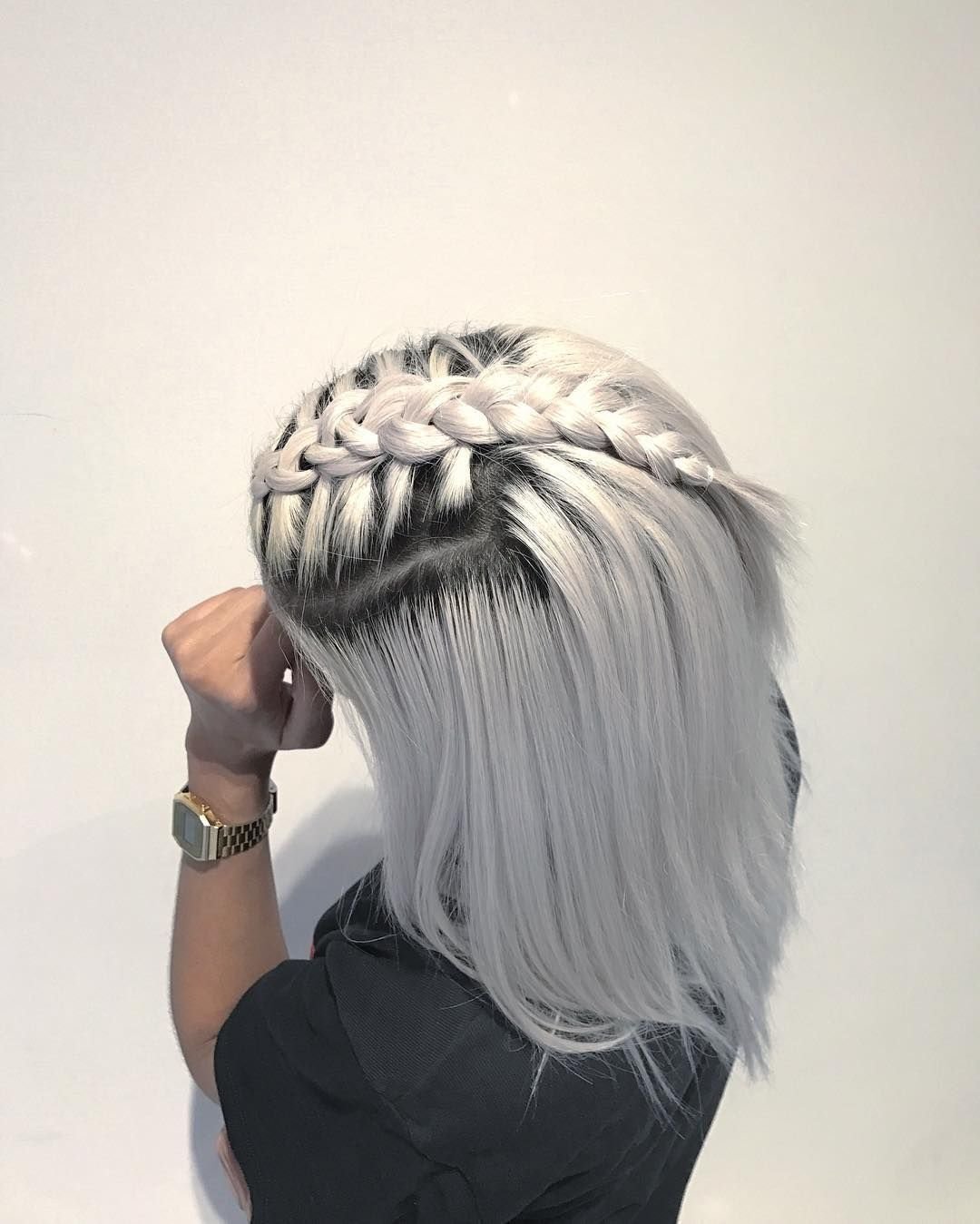 Косы с канекалоном на каре