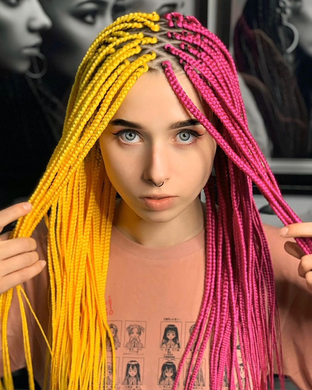 Боксерские 4 косы канекалон натуральные 4