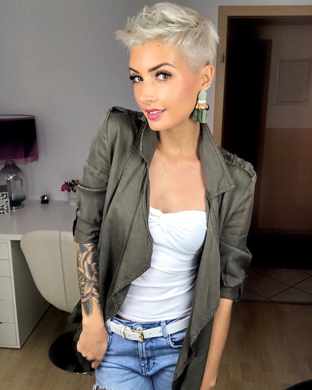 Пикси Томбой стрижка