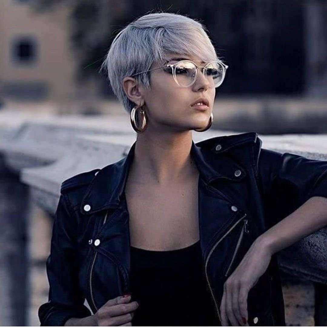 Отросшая стрижка Пикси