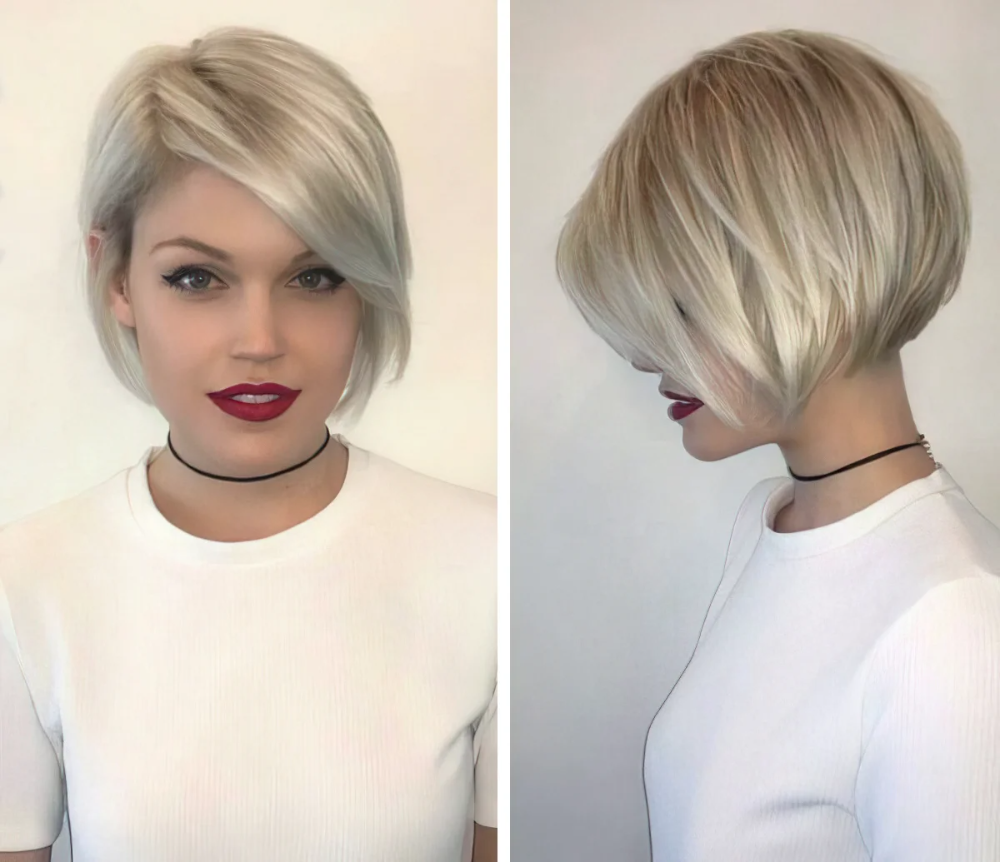 Персиковый блонд Пикси