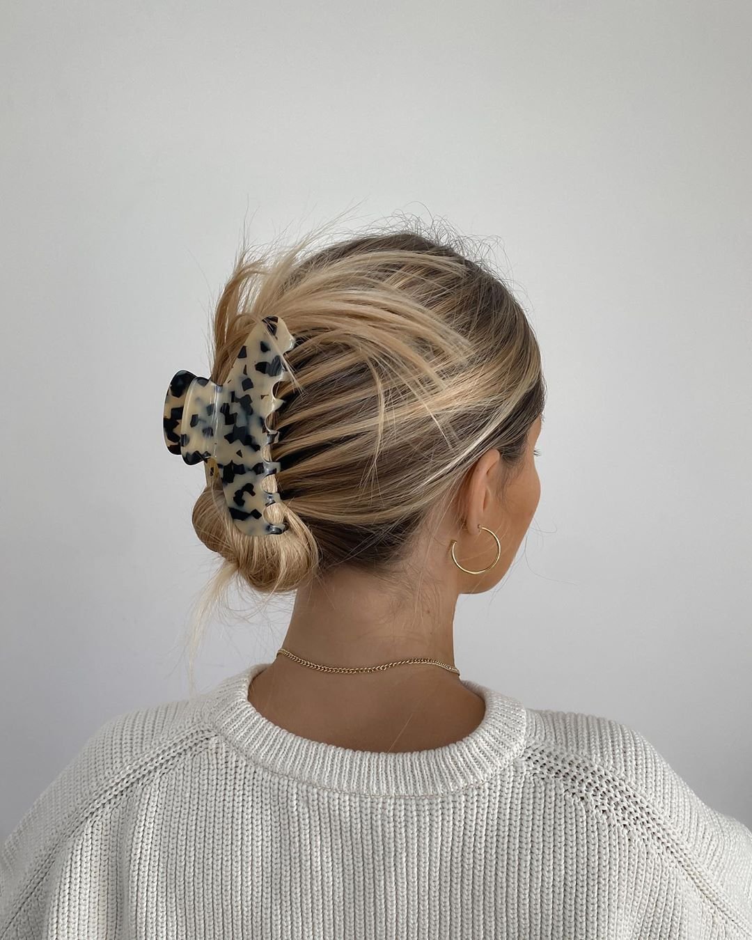 Прически с крабиком для волос