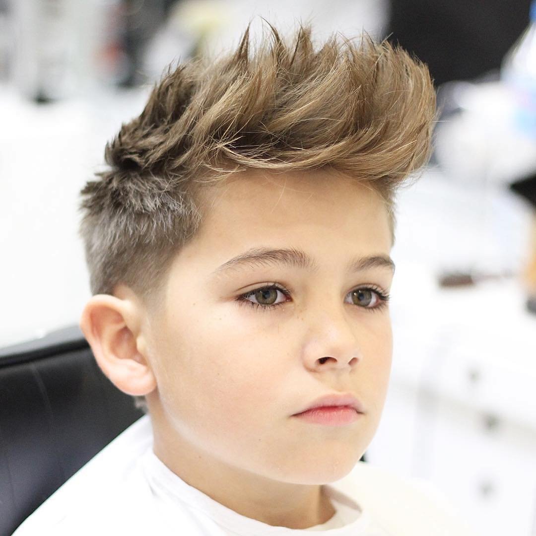 Канадка прическа для мальчика