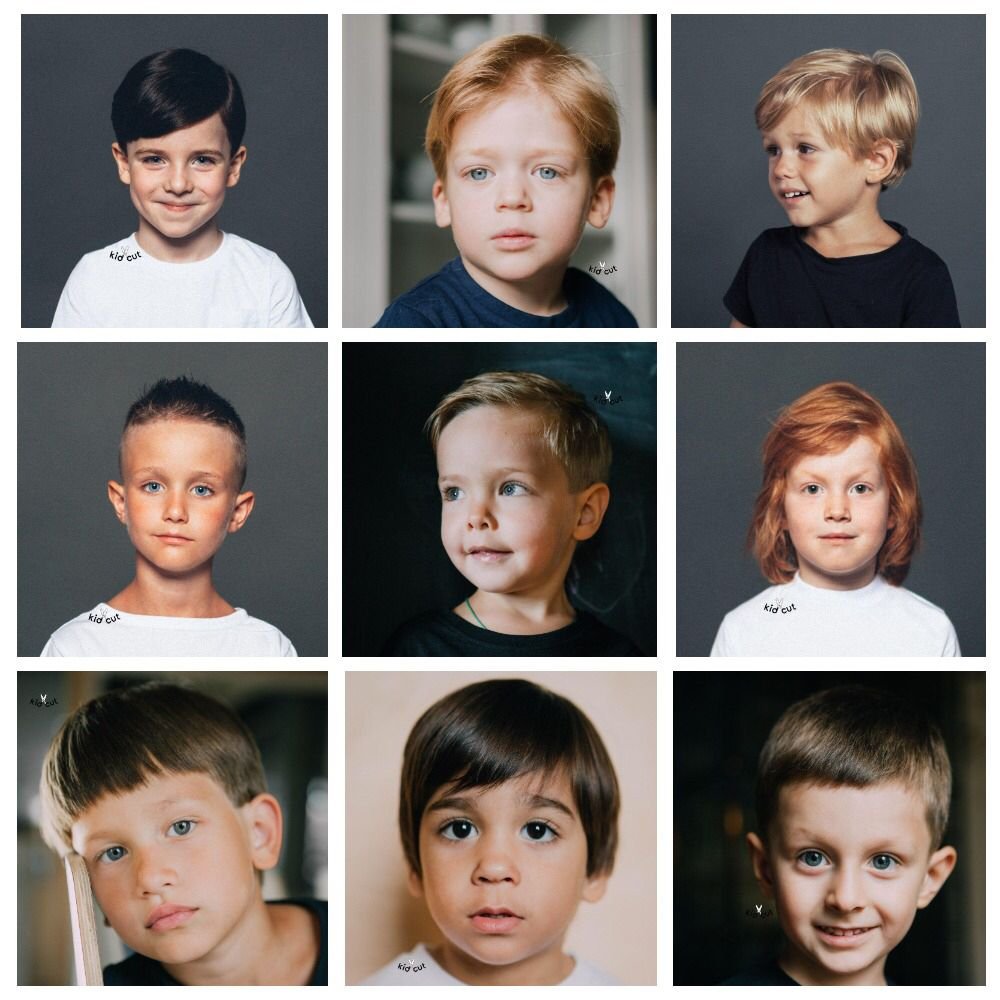 Модные стрижки для мальчиков 8 лет