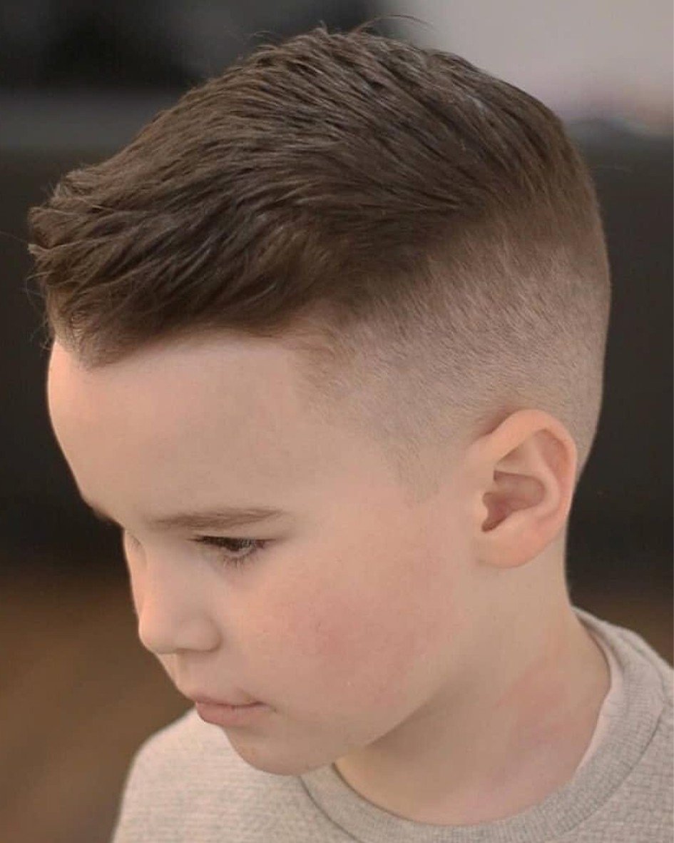 Модные стрижки для мальчиков на светлые волосы