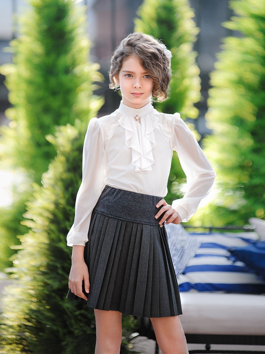 Стильные юбки в школу