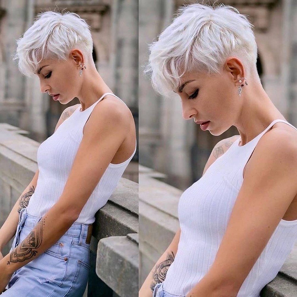 Анжелика Гречкина стрижки Пикси