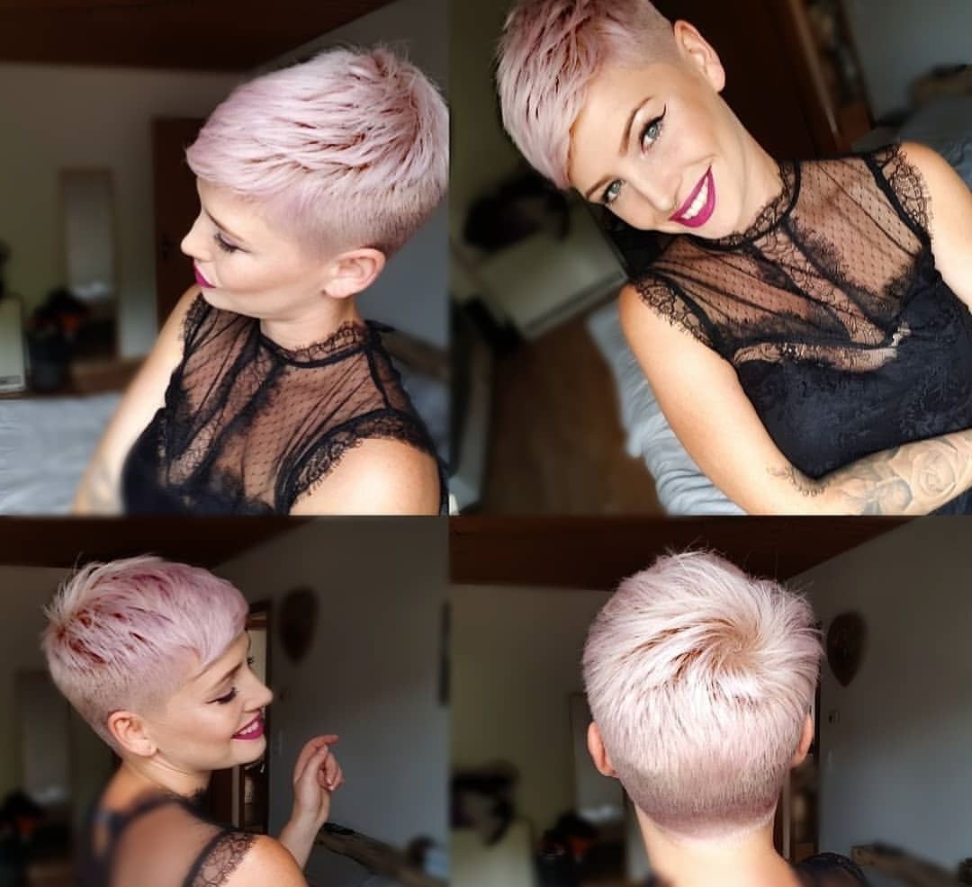 Вера Брежнева с короткой стрижкой