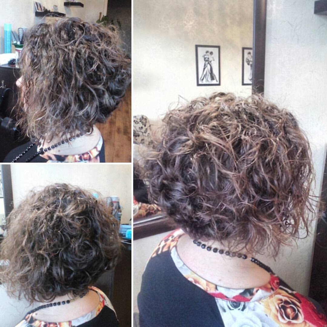 Волнистое каре биозавивка