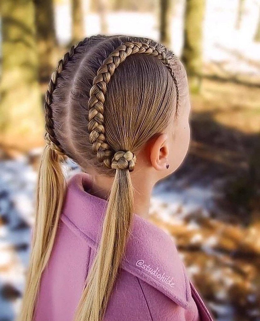 Красивые косички для девочек