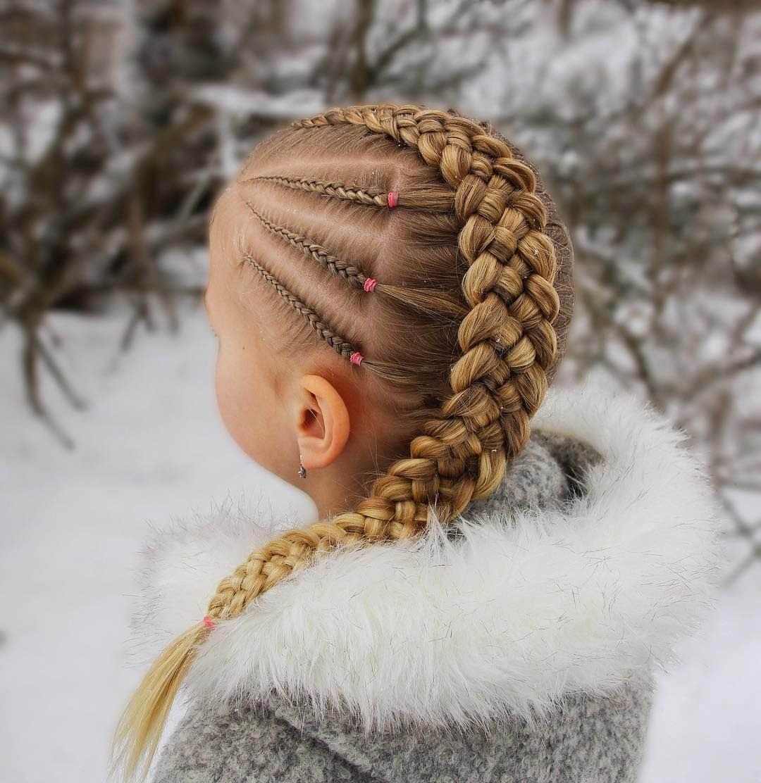 Прически девочкам косы