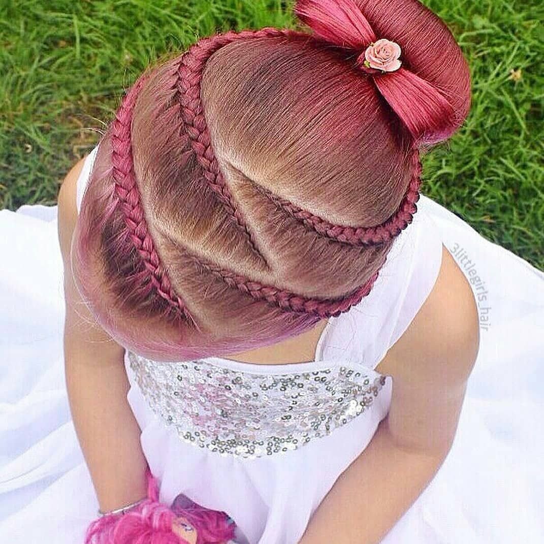 Прически для девочек