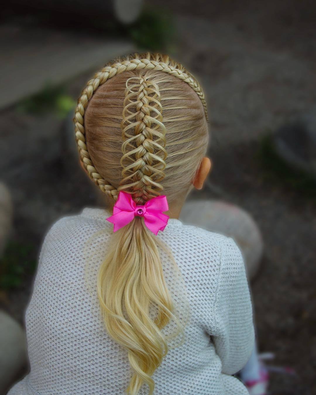 Необычные косички для девочек