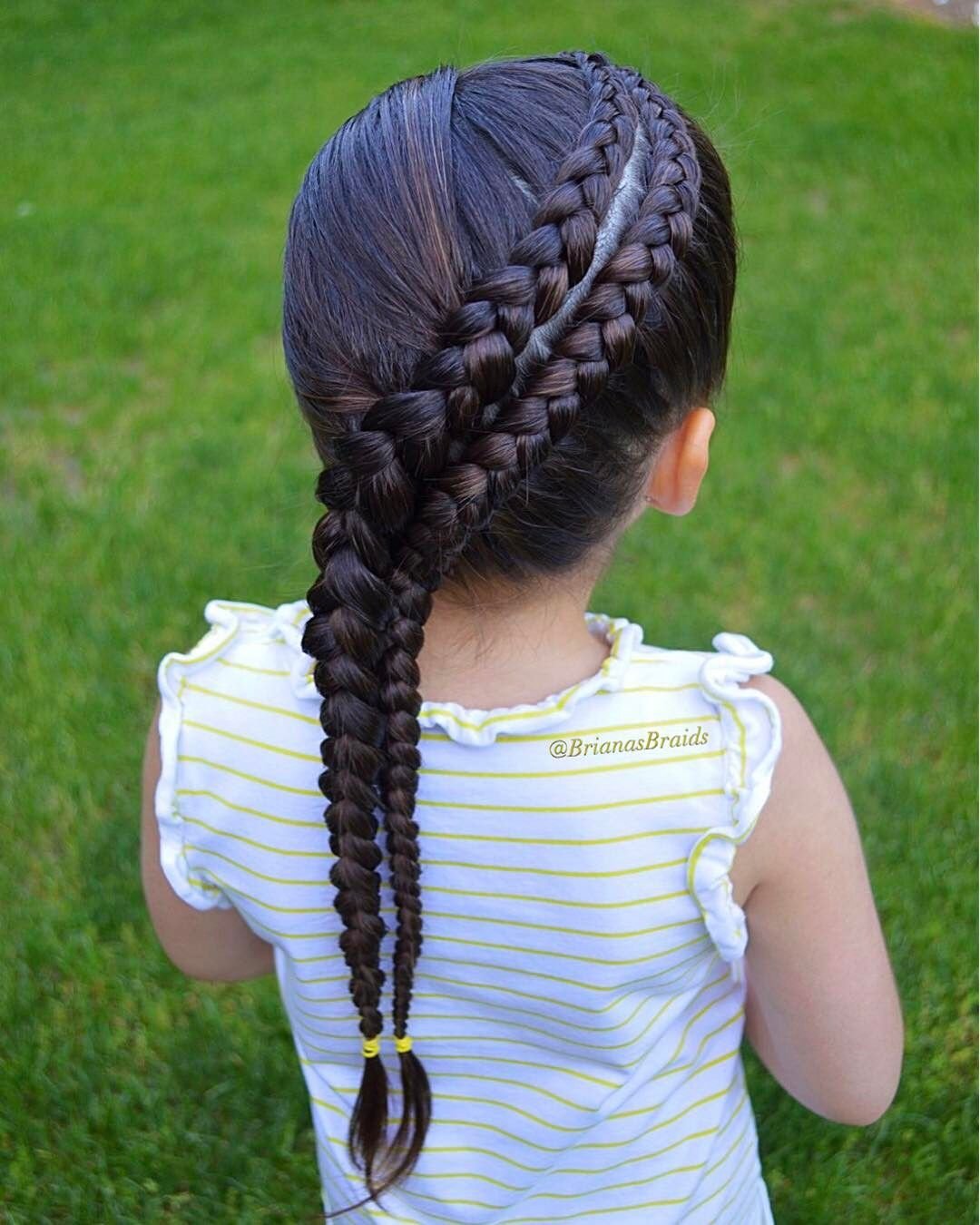 Косы для девочек на длинные волосы