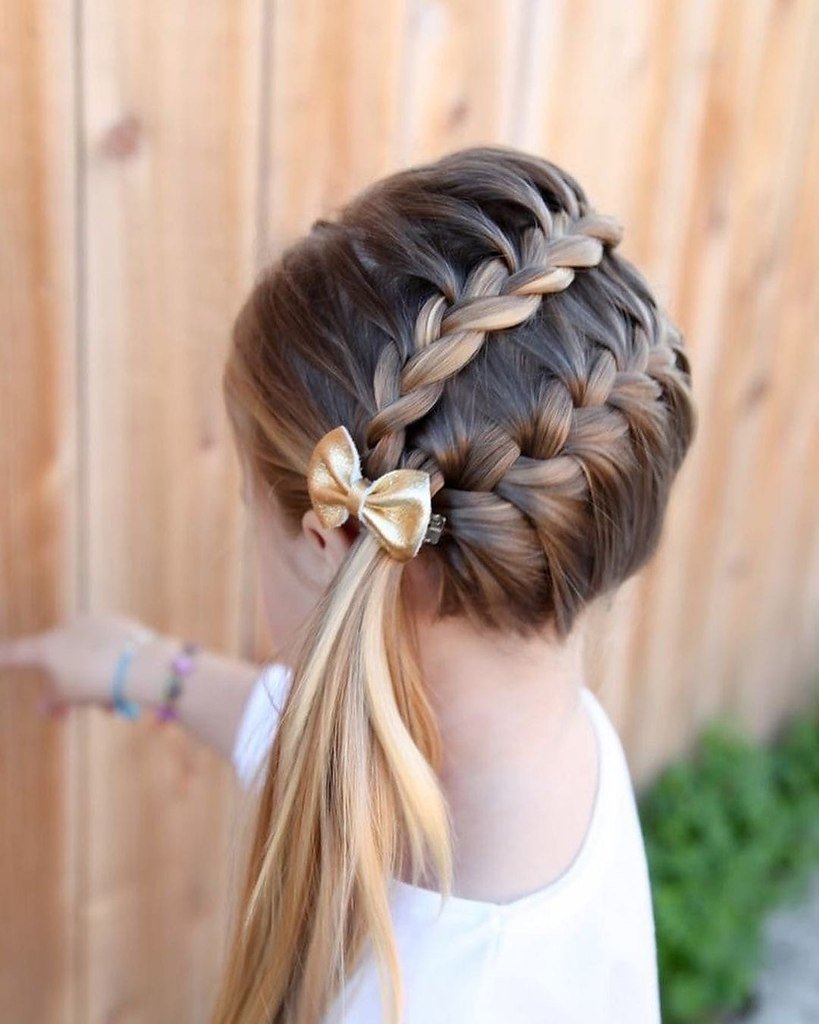 Красивые причёски для девочек