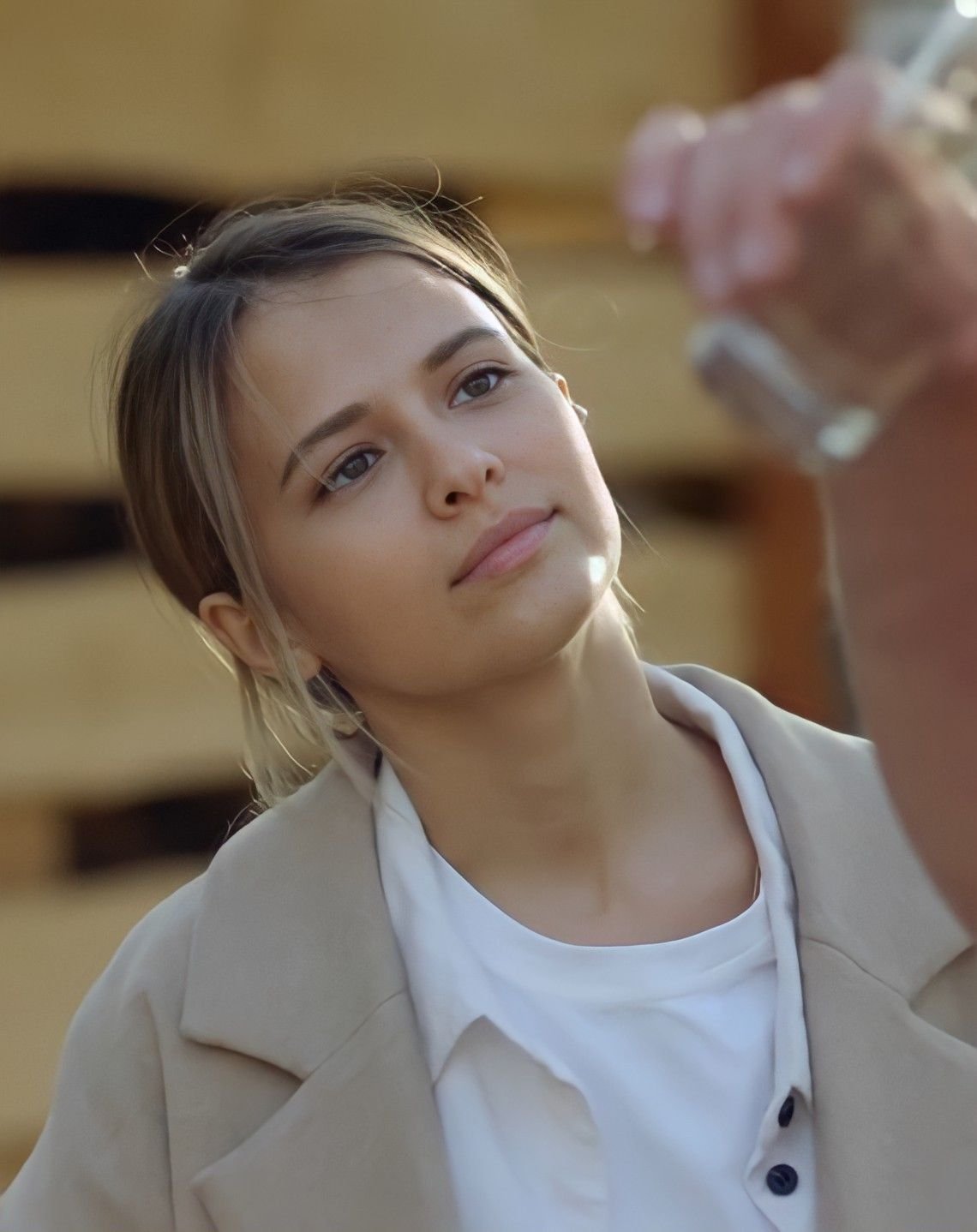 Любовь Аксенова ровное каре