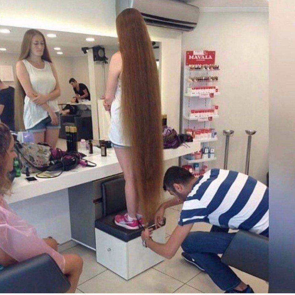 Мне только кончики подравнять