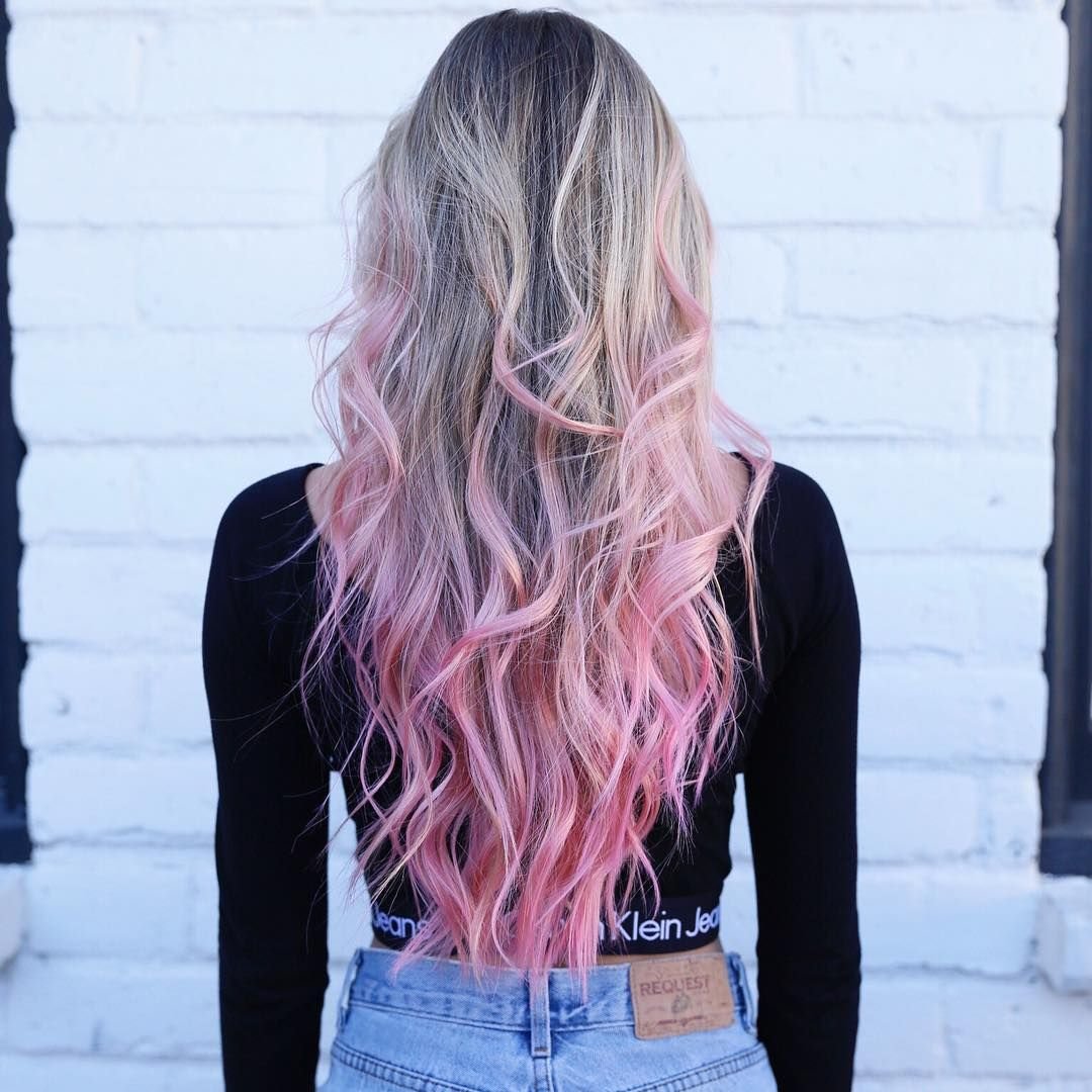 Стрижка полукругом на длинные волосы