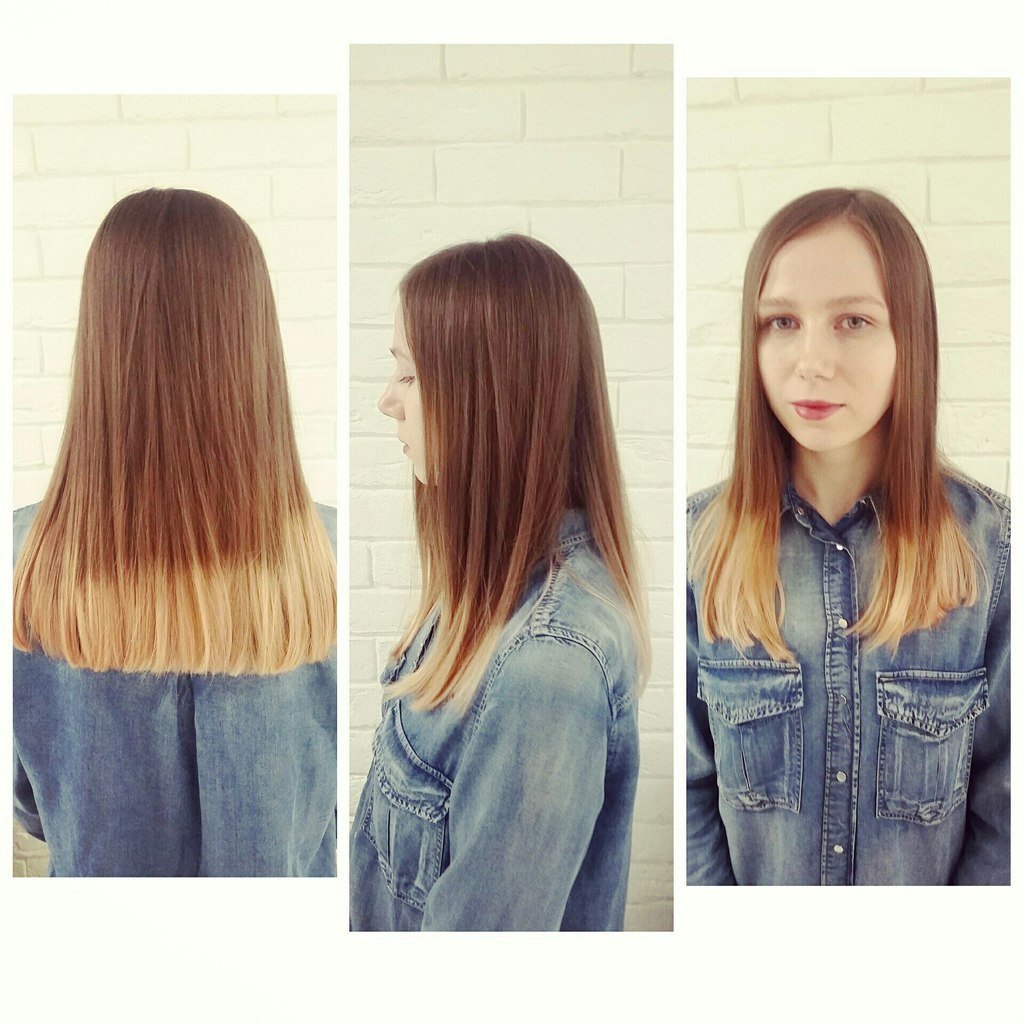 Светлая девушка без лица