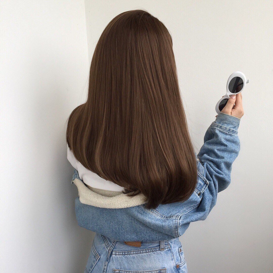 Длинные волосы