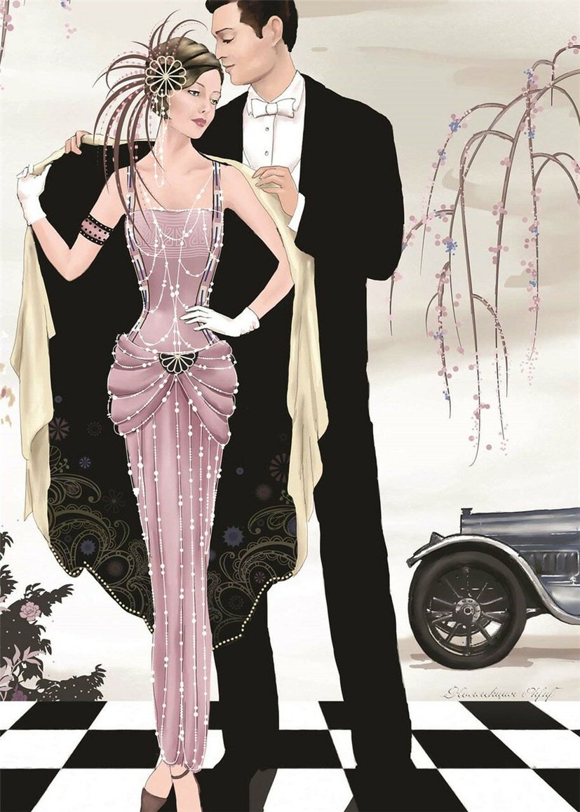 Ар-деко Claire Coxon