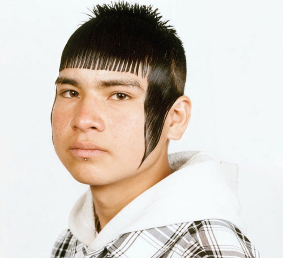 Смешные стрижки с челкой