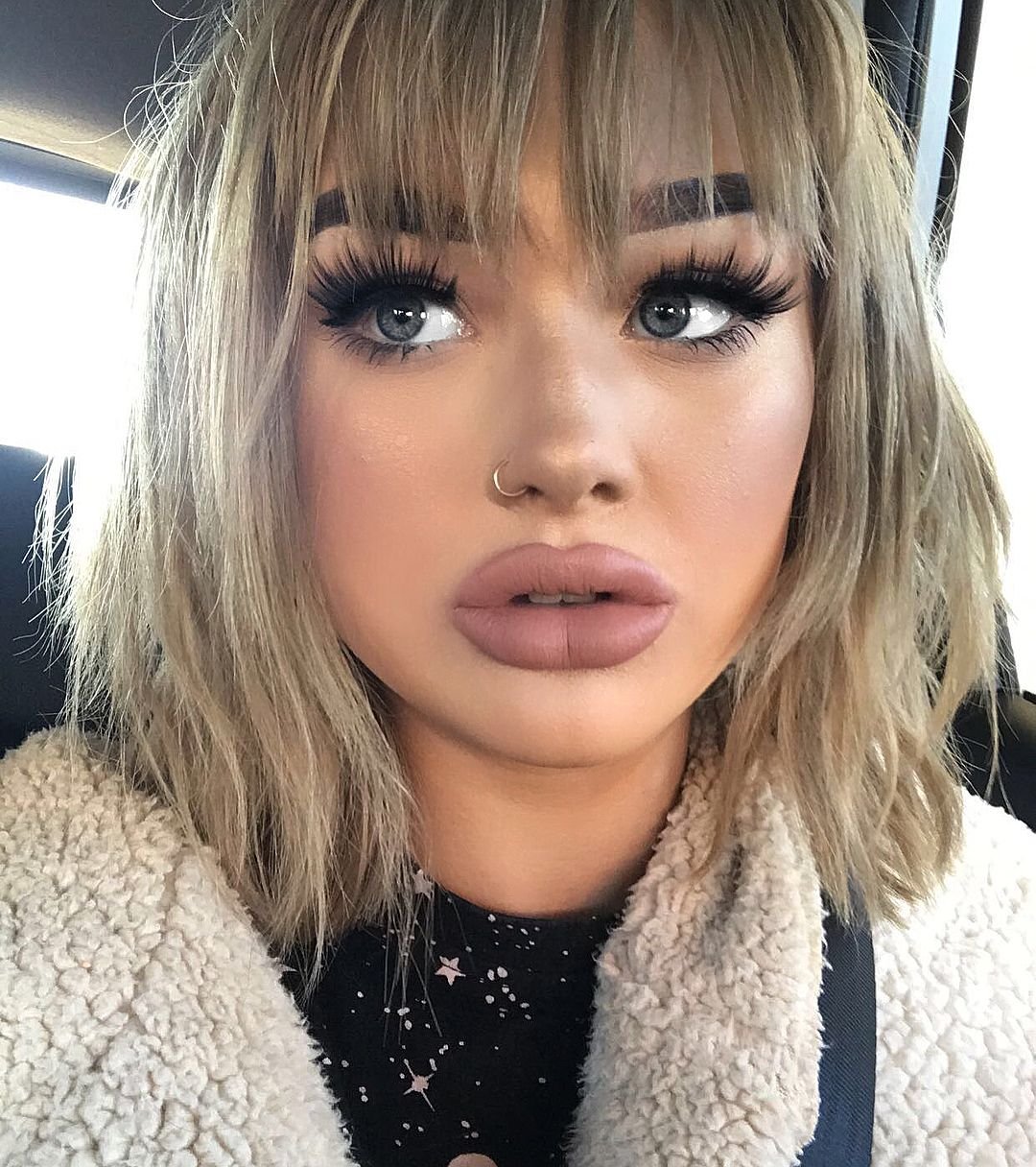 Стрижки с челкой с Инстаграмм