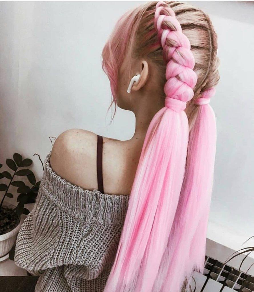 Косички Ким Кардашян боксерские