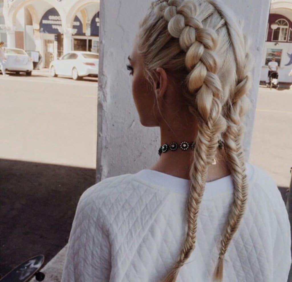 Боксёрские косы с конеколоном