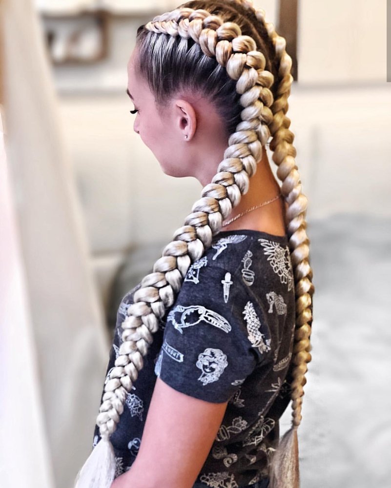 Канекалон боксерские косы