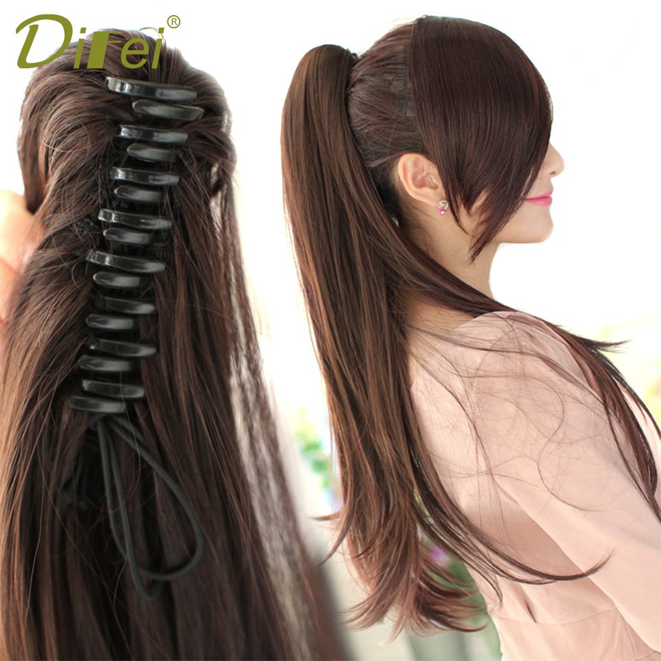 Прически с накладным хвостом