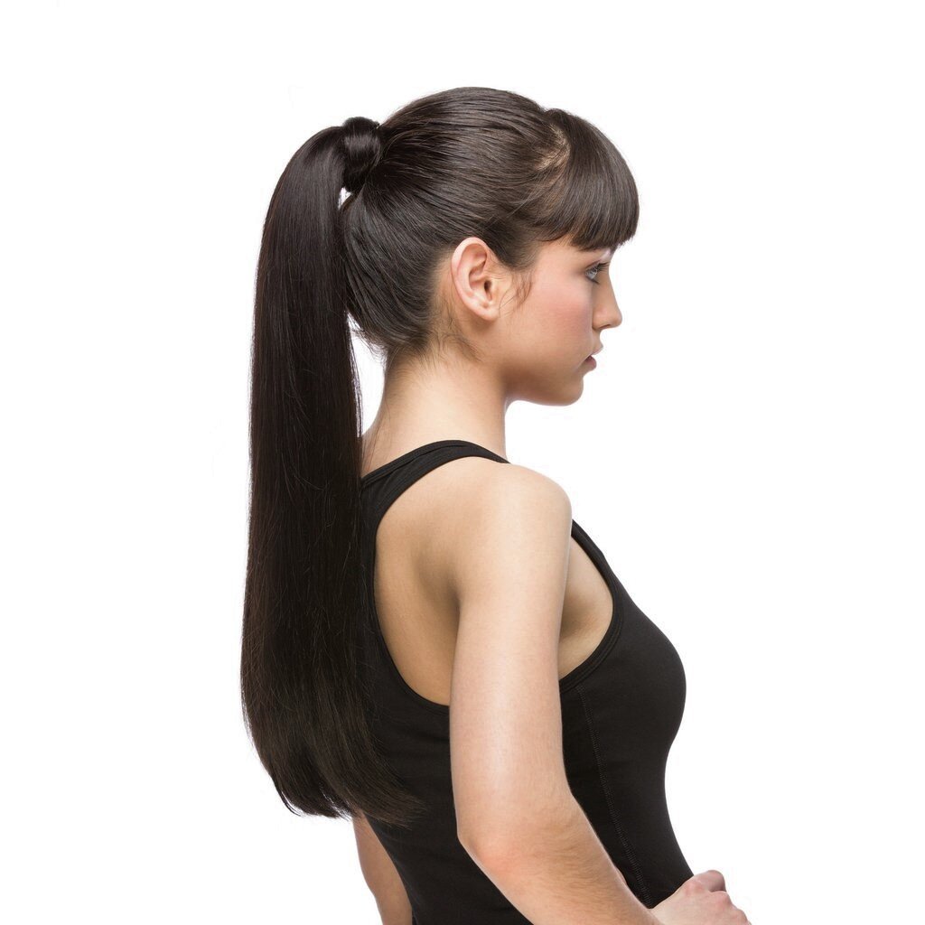 Накладной хвост на заколке