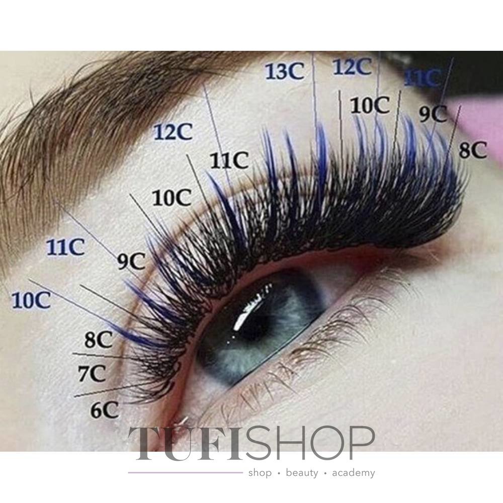 Наращивание ресниц Ким Кардашян эффект схема