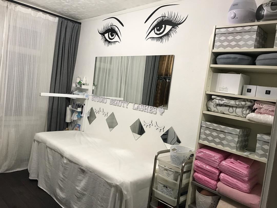 Модные нарощенные ресницы