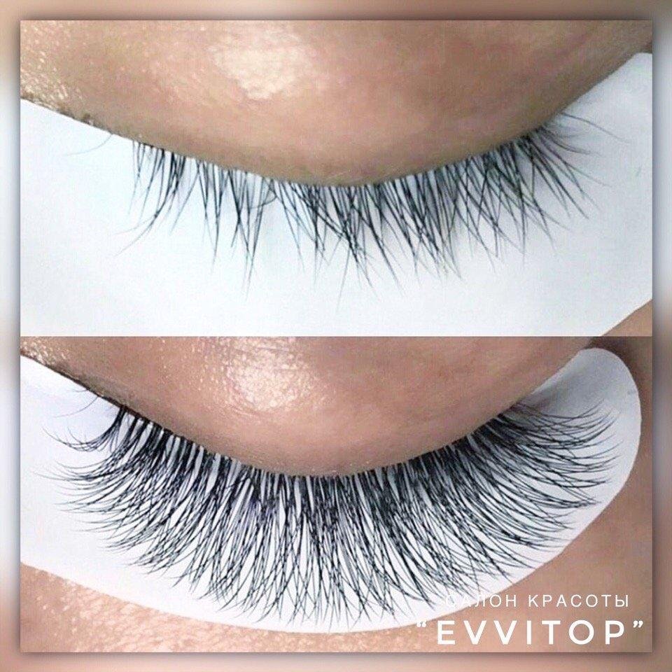 Разноцветные ресницы