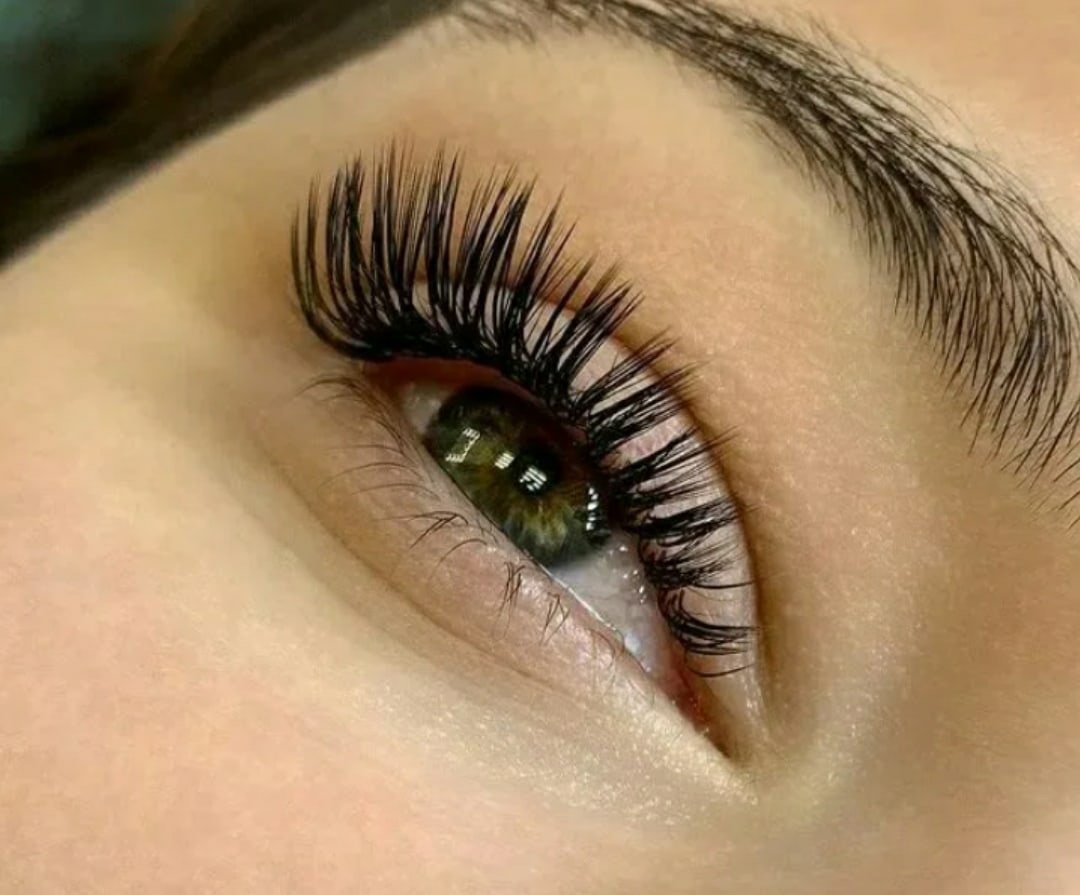 Наращивание ресниц молоково