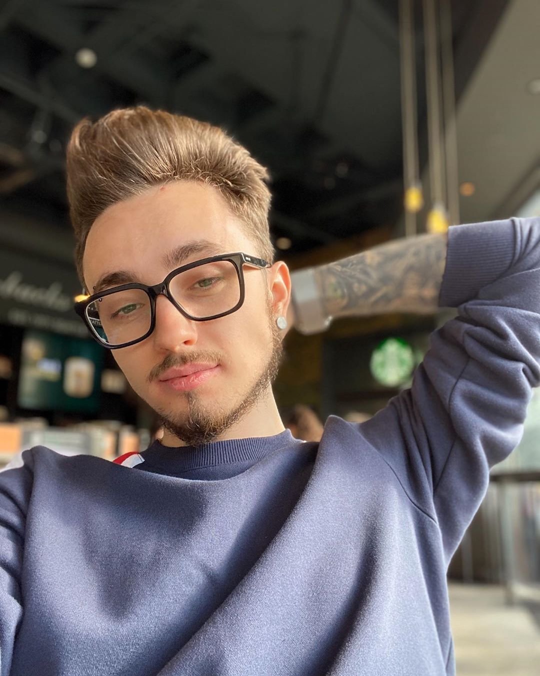 Футуристичные прически мужские