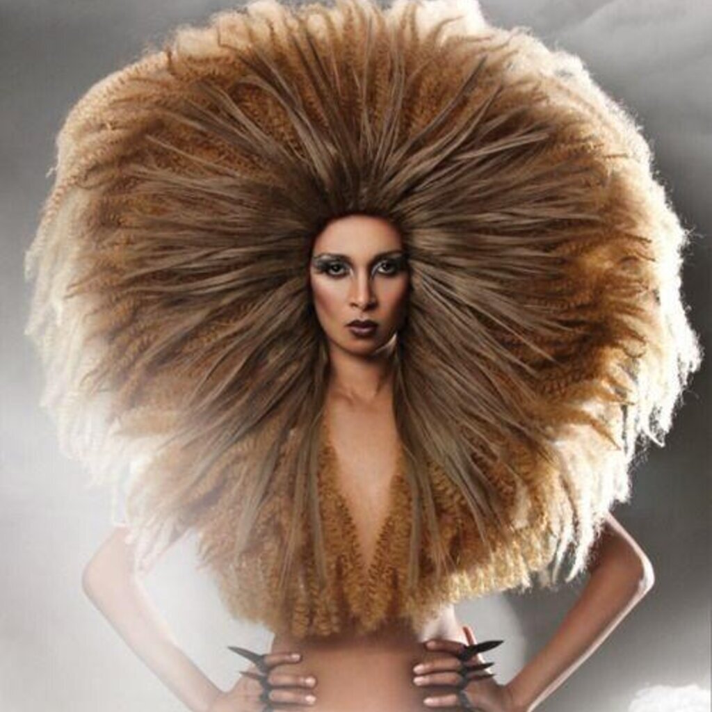 Прическа грива Льва