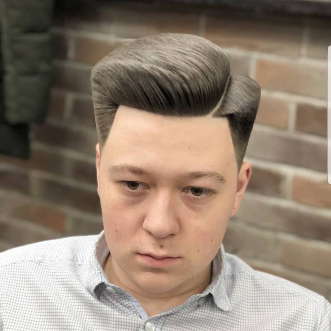 Андеркат Помпадур парни