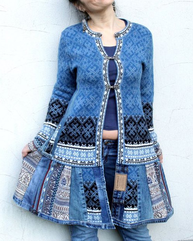Пиджак в стиле бохо