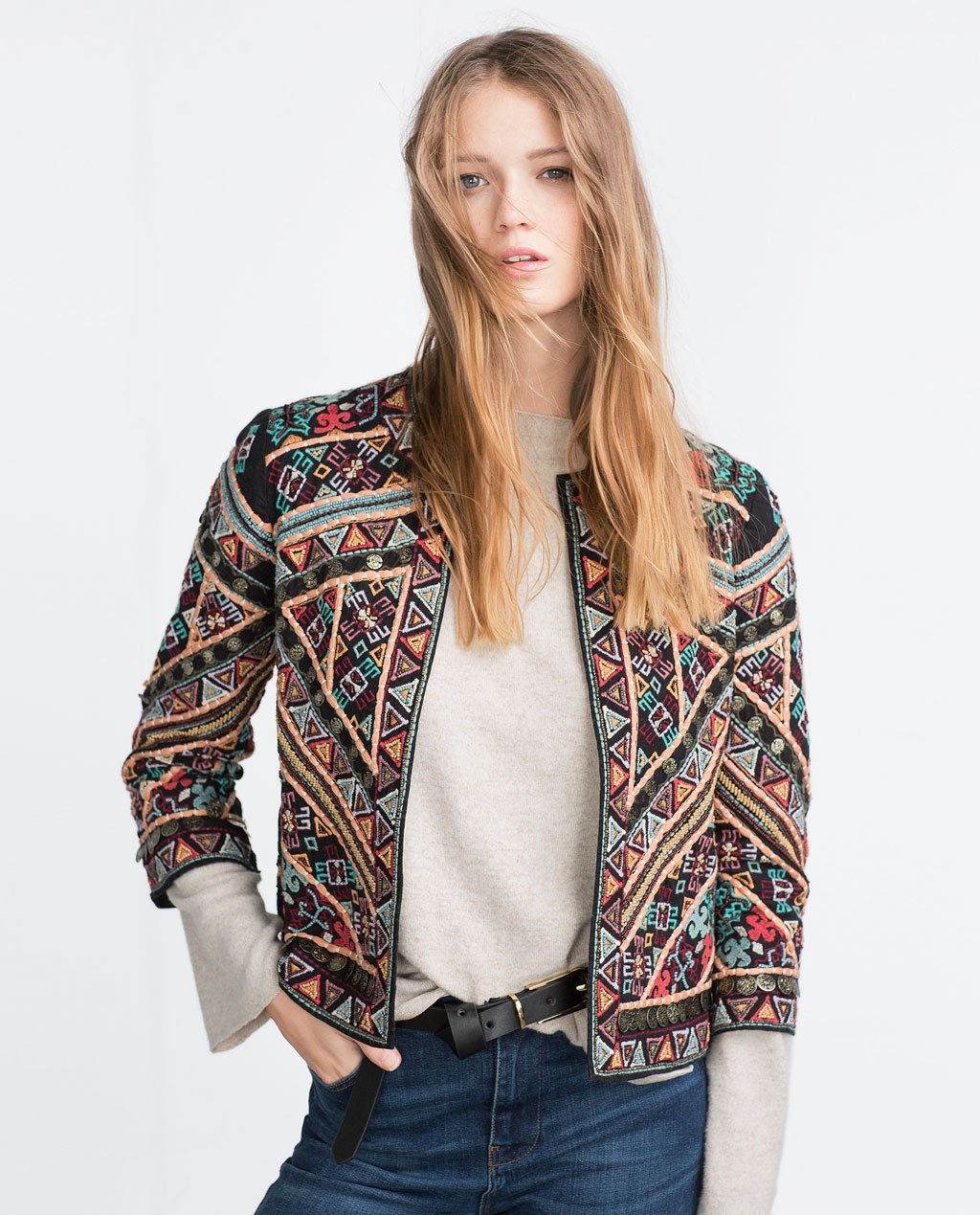 Декор джинсовой куртки