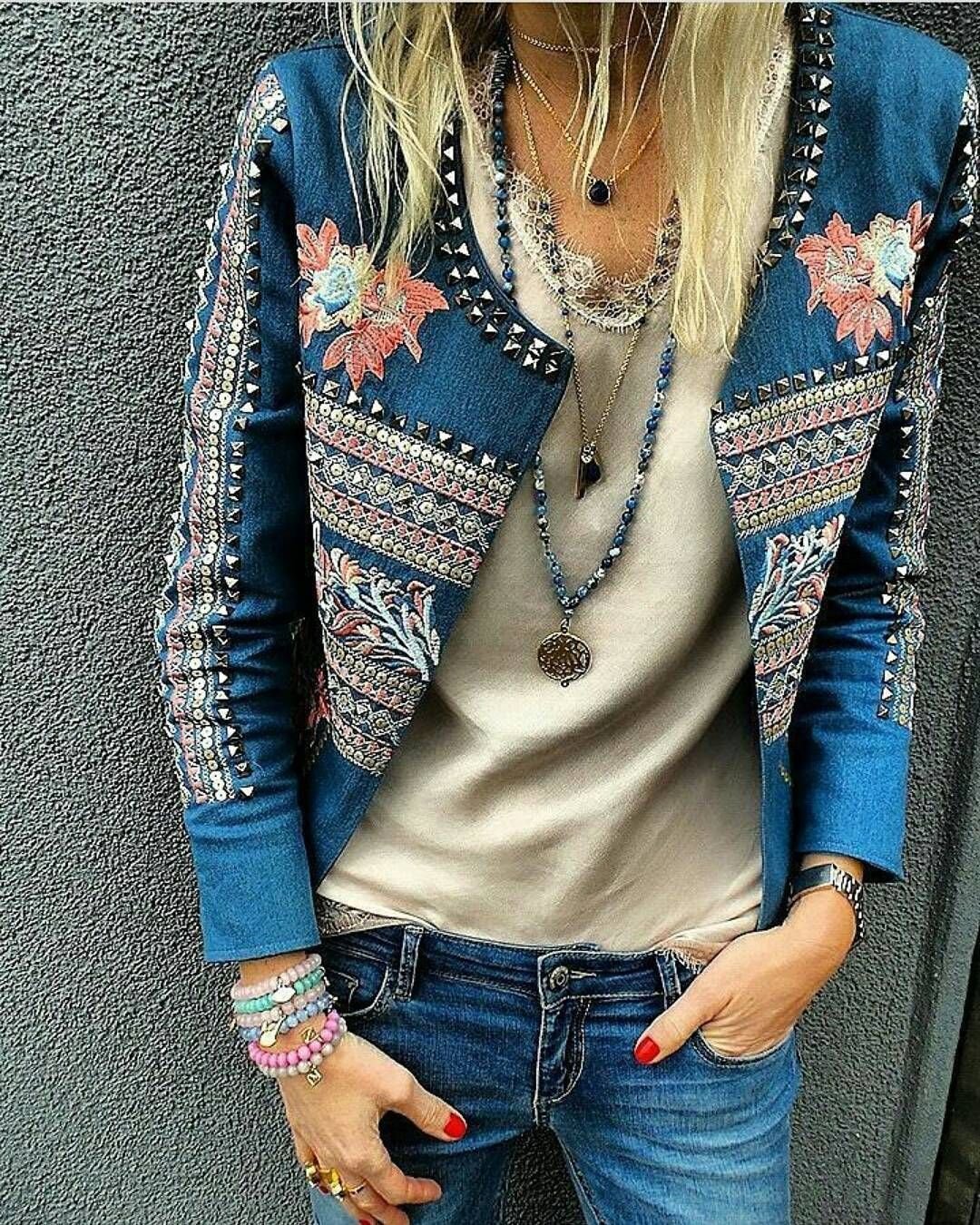 Жакет лён бохо стиль