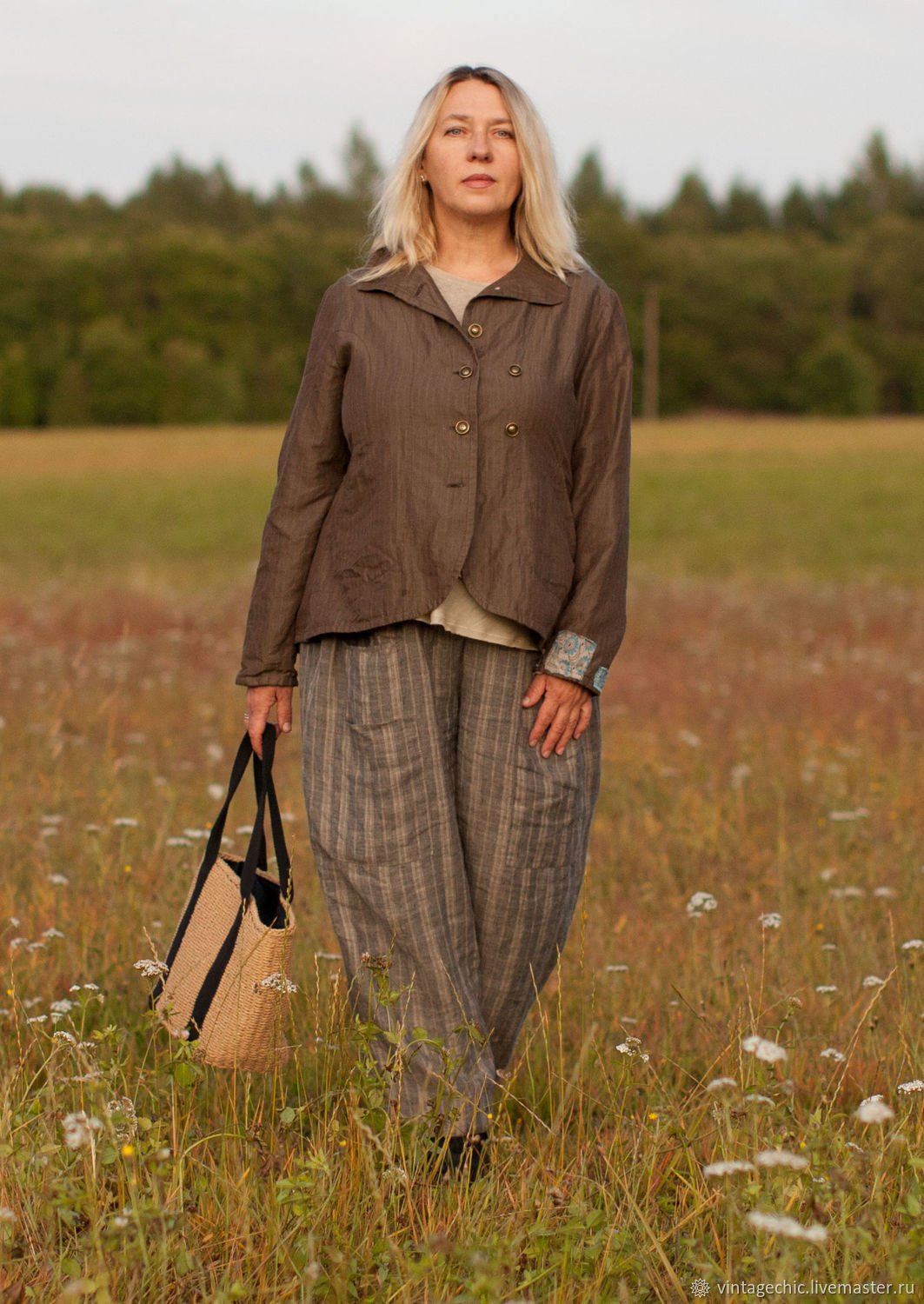 Рубашка в стиле бохо