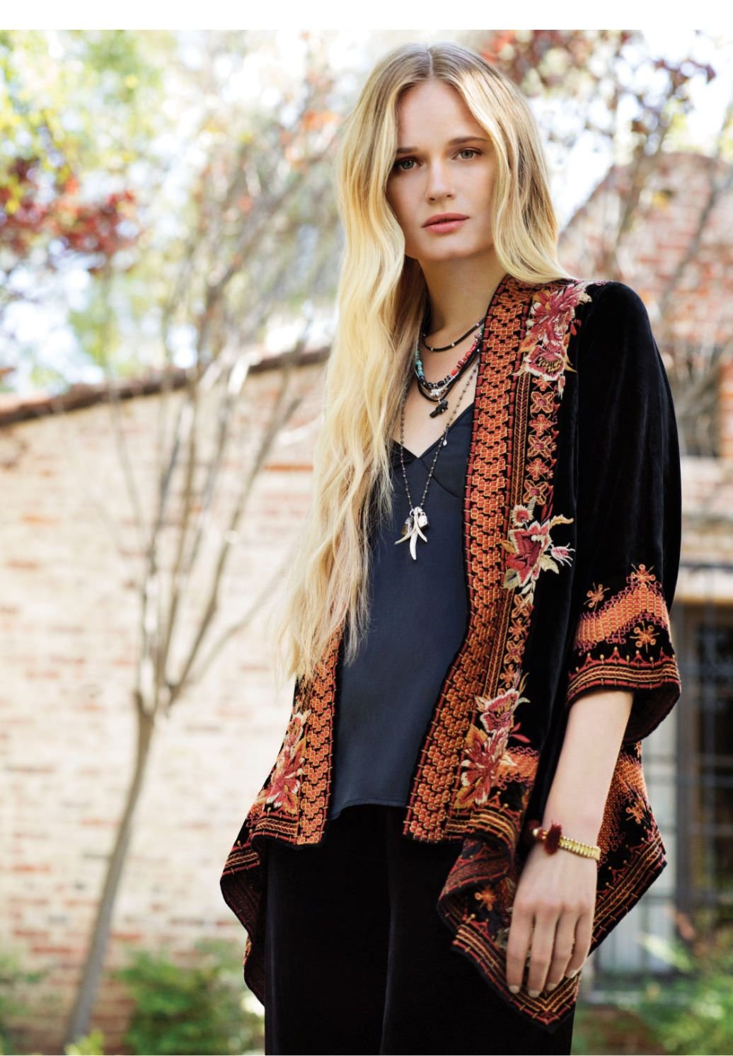Туника в стиле бохо