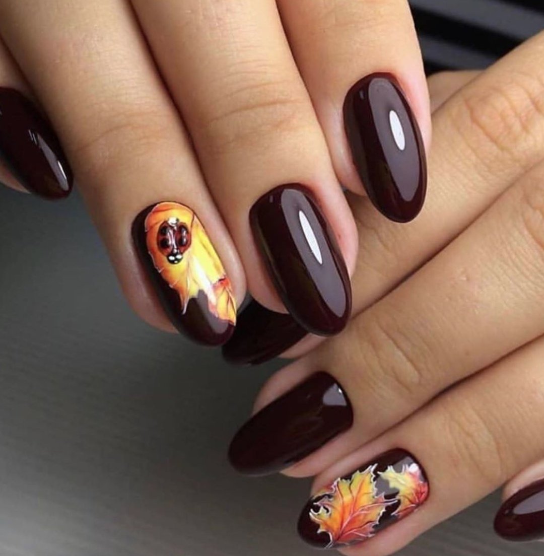 Осенний маникюр