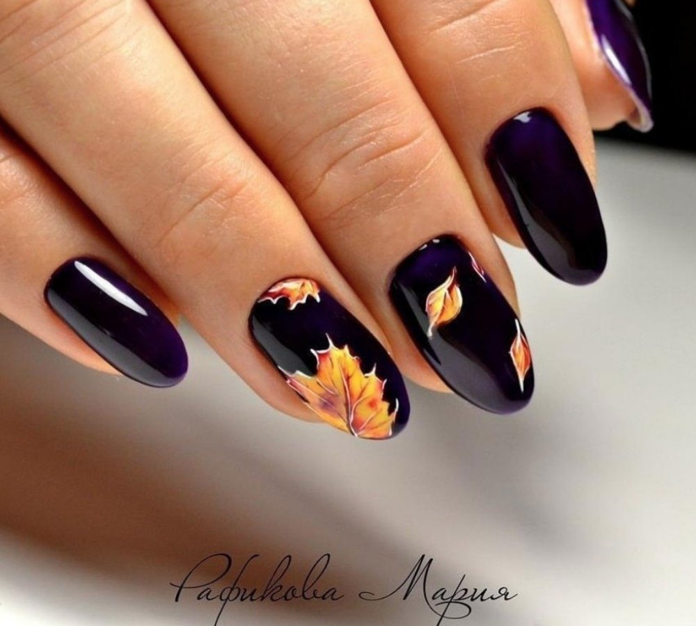 Осенний маникюр