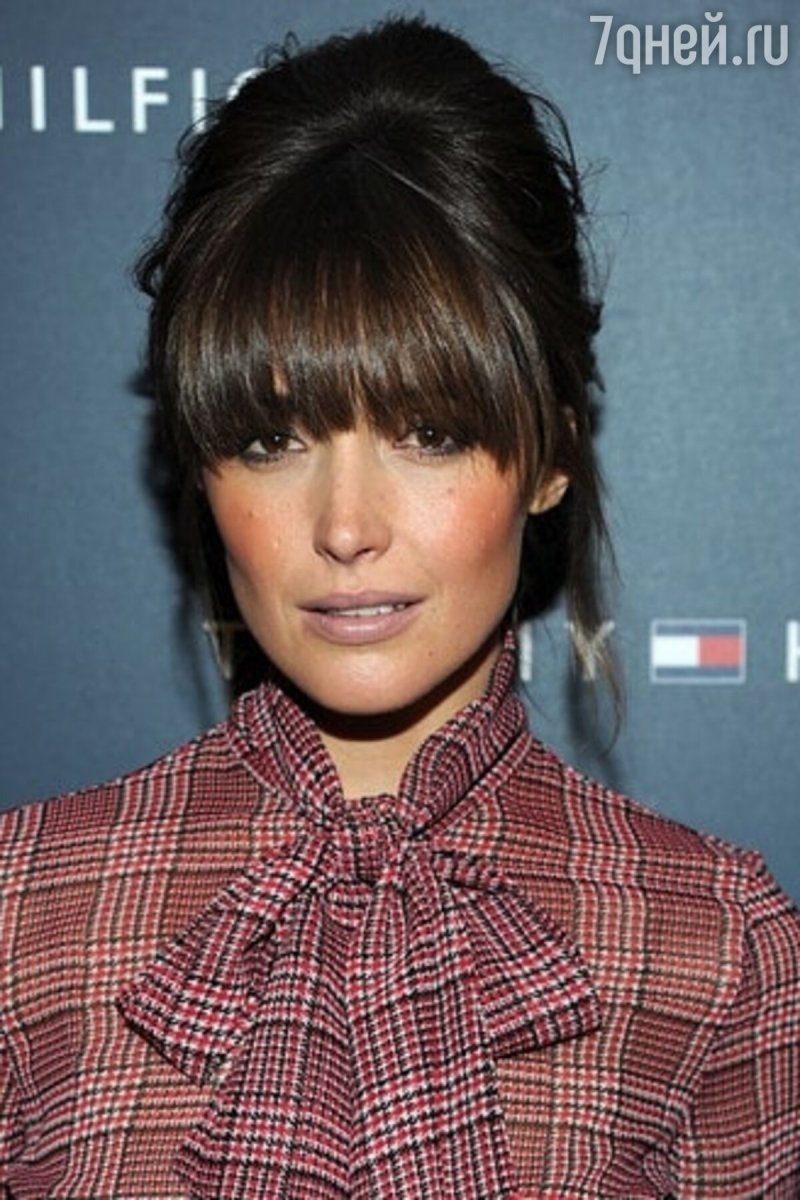 Треугольная челка